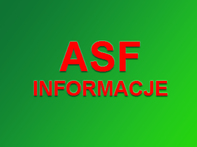 Miniaturka artykułu Informacje w sprawie ASF